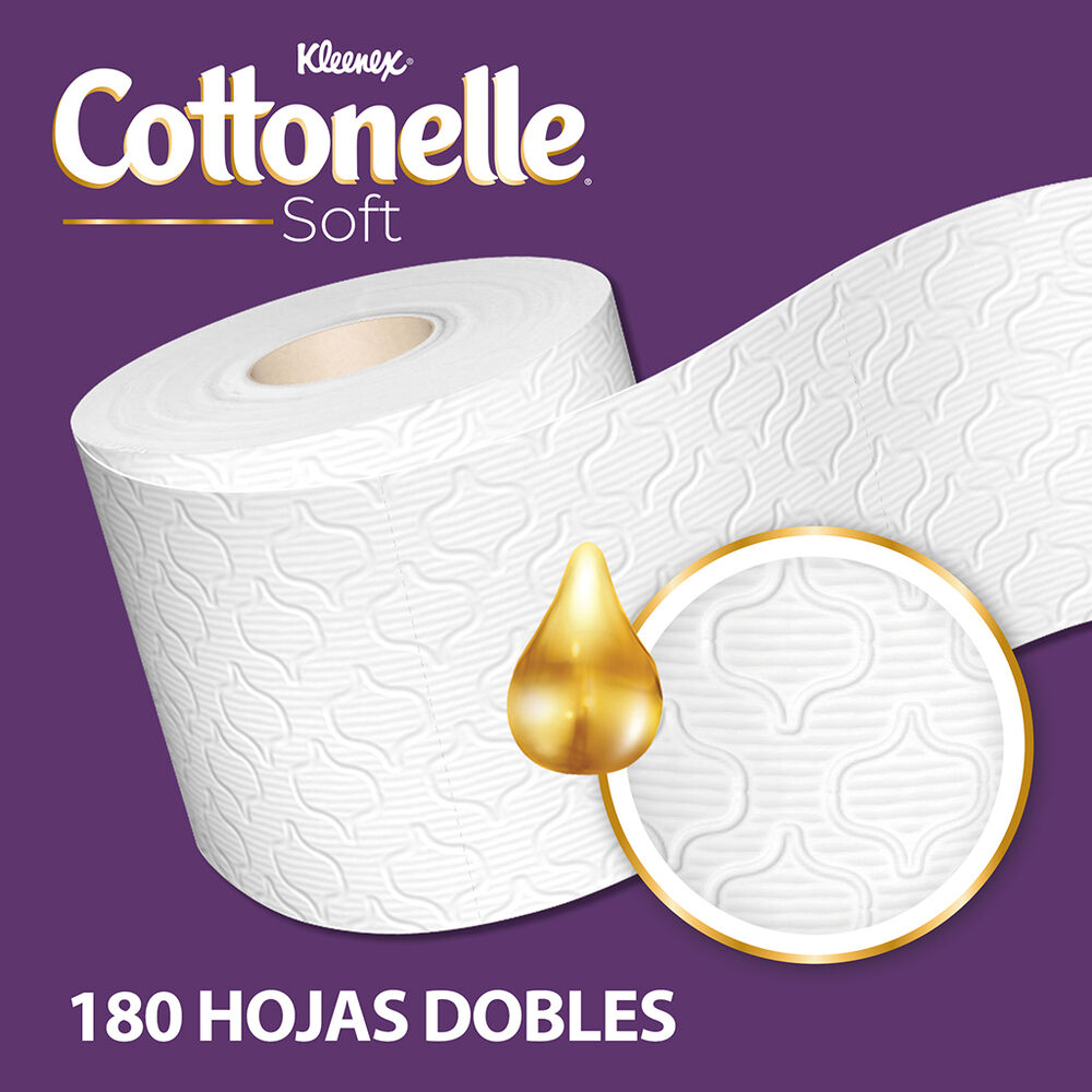 Papel Higi&eacute;nico Cottonelle 40/180 hojas image number 1