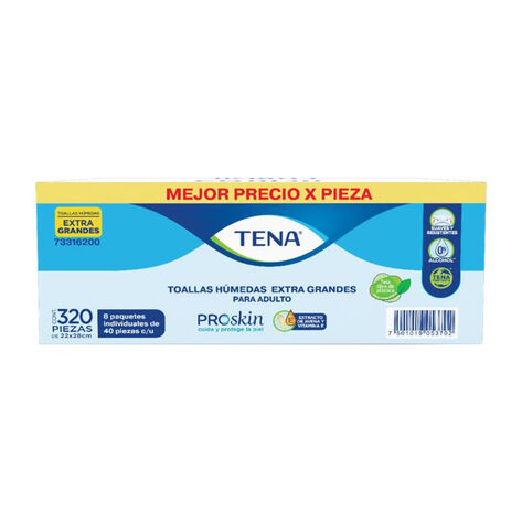 Toalla Humeda Extra Grande 1 320 P