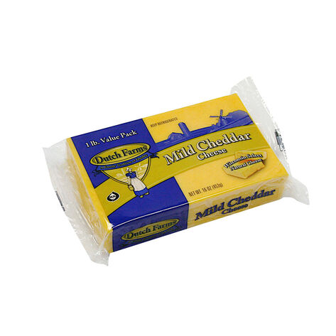 QUESO MILD CHEDDAR BARRA DUTCH FARMS 453 G