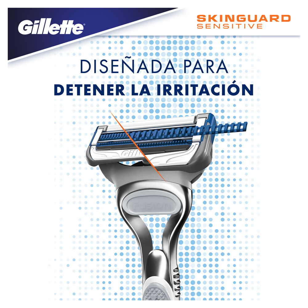 Rastrillo Skinguard Gillette  7 pzas image number 2