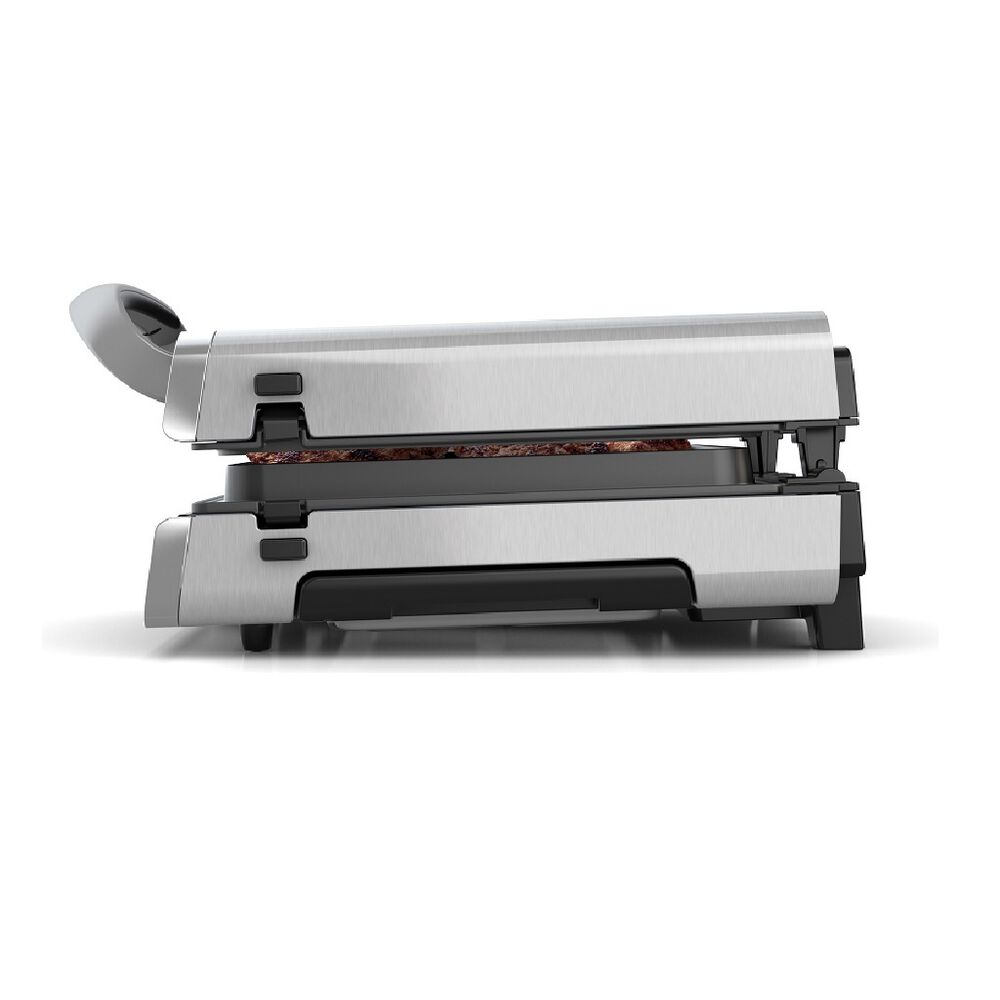 Parrilla el&eacute;ctrica George Foreman GRD6090B 1500 W Plata image number 1