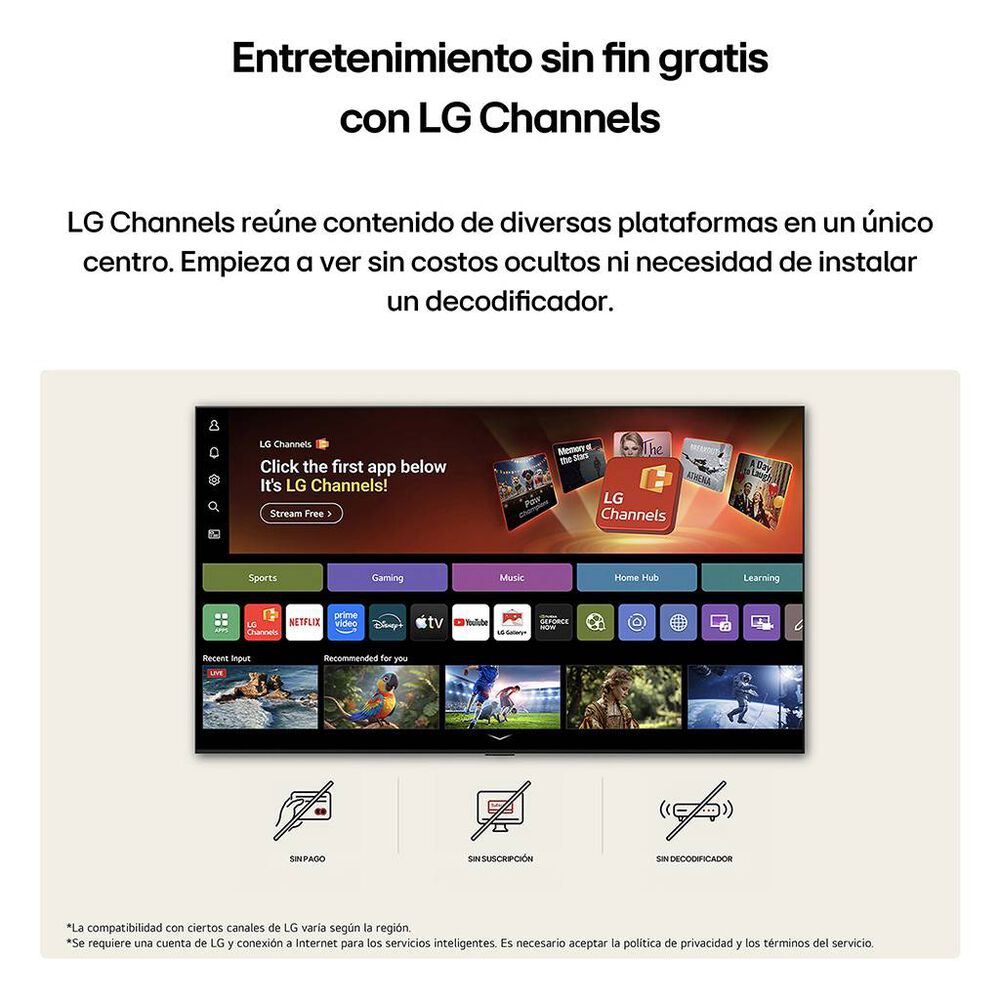 Pantalla LG 65 Pulgadas 4K UHD NANO AI Smart TV NU850 image number 14
