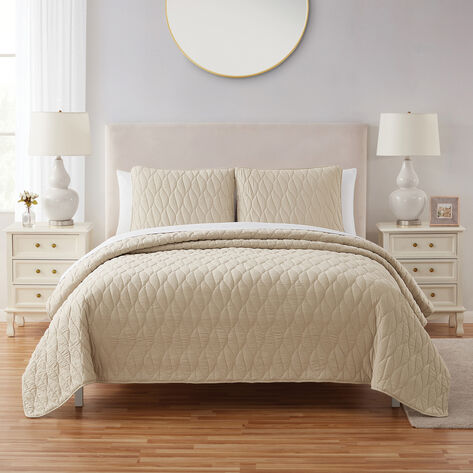 Quilt Set 3pzas F/Q Dream Home