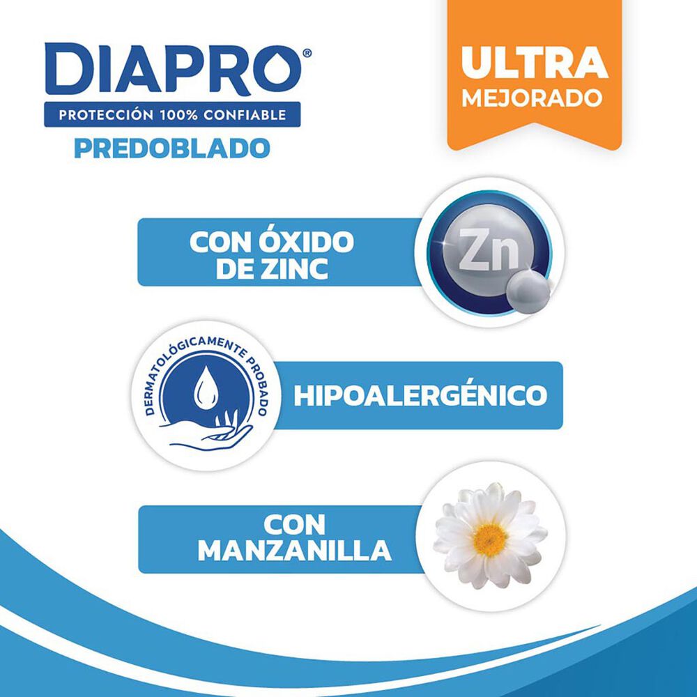 PA&Ntilde;AL PREDOBLADO DIAPRO 40 PZ image number 2