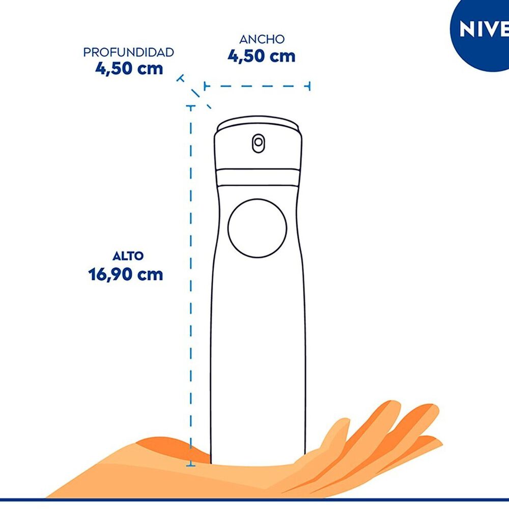 Antitranspirante en Aerosol para Dama Aclarado Nivea 4/150 ml image number 1