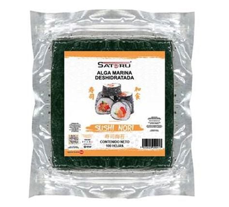 Alga Marina para Sushi Satoru 100 pza