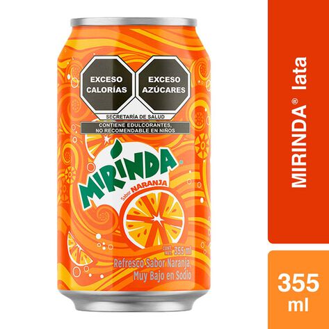 Refresco Mirinda 355 Ml Lata