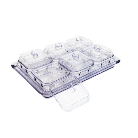 Set Botanero de 13 Piezas de Acrilico Kolt Home