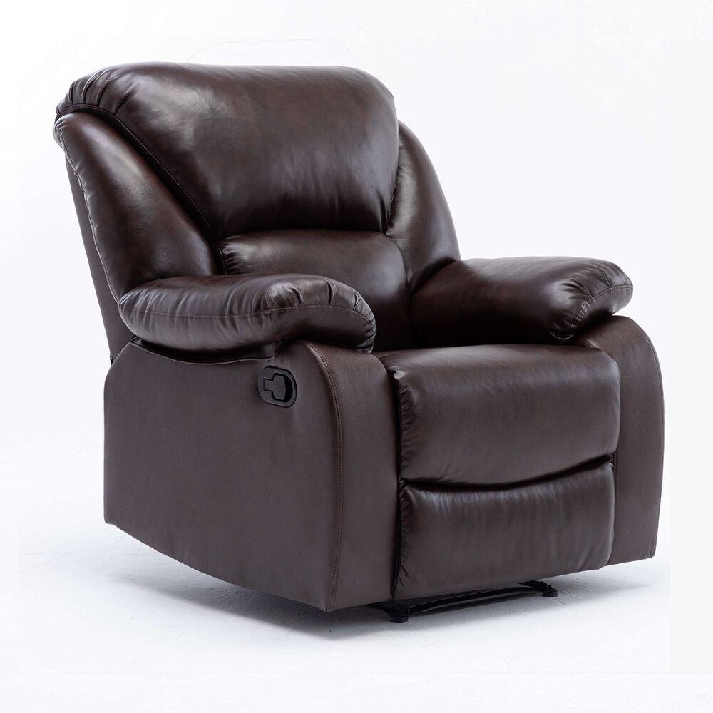 Sill&oacute;n Reclinable de Piel London image number 1
