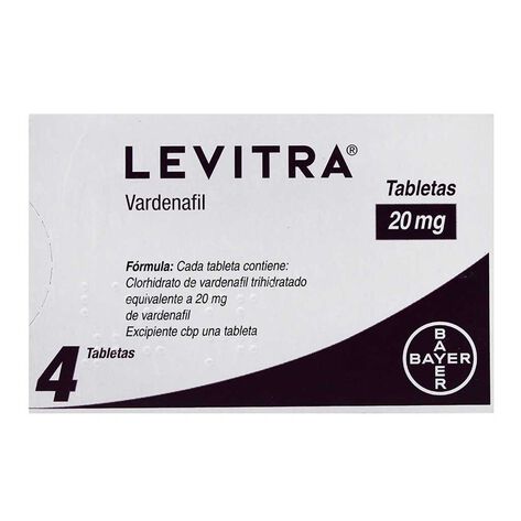 Levitra 20mg Tab 4