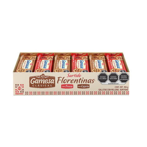 Galletas Florentinas Gamesa  12/83 g