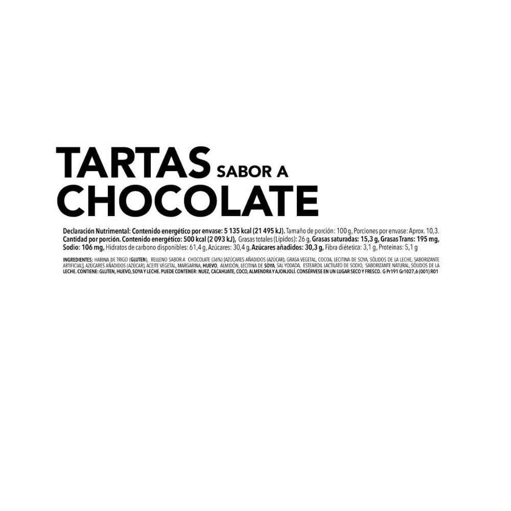 Tartas Chocolate Gabi 1.027 kg image number 2
