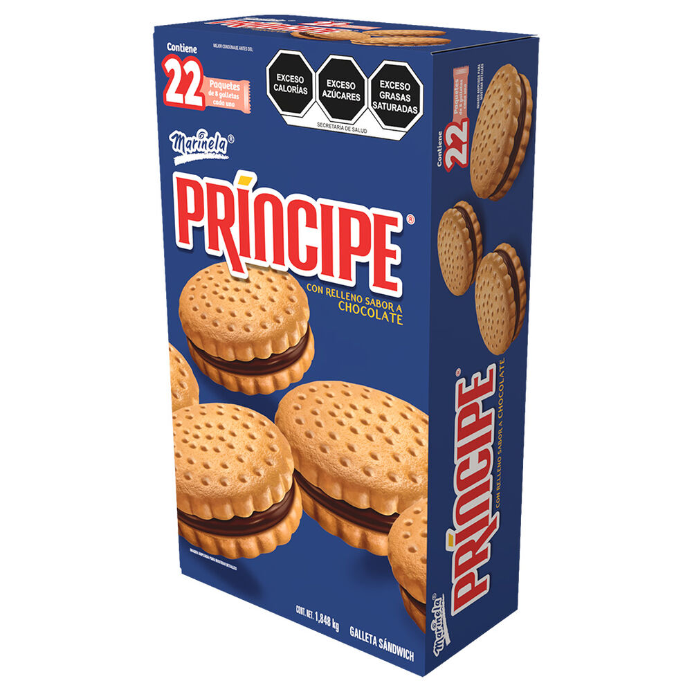 Galleta Pr&iacute;ncipe Chocolate 22p /84g image number 4