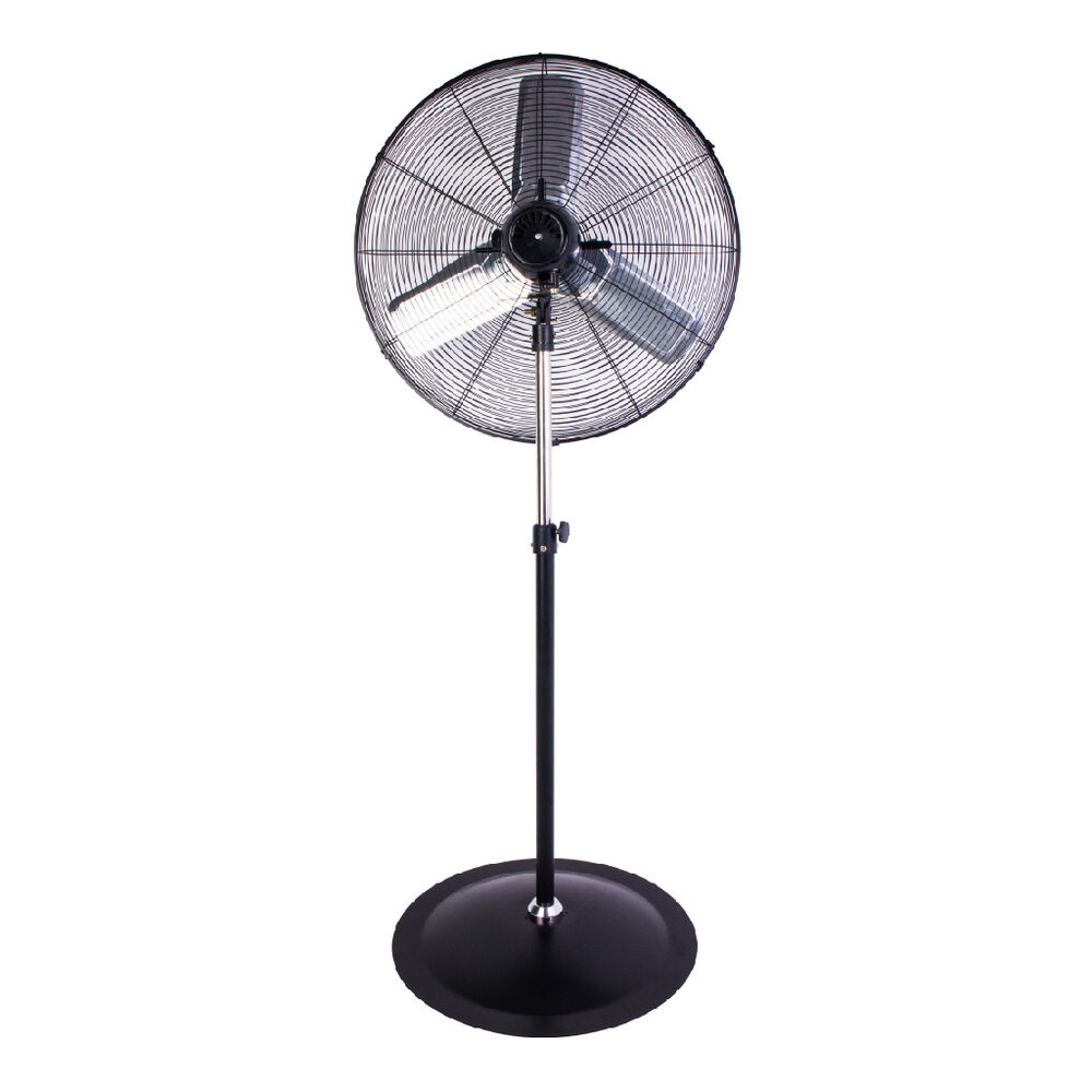 Ventilador Industrial de Pedestal 30 Pulgadas Kool Factory Negro image number 3