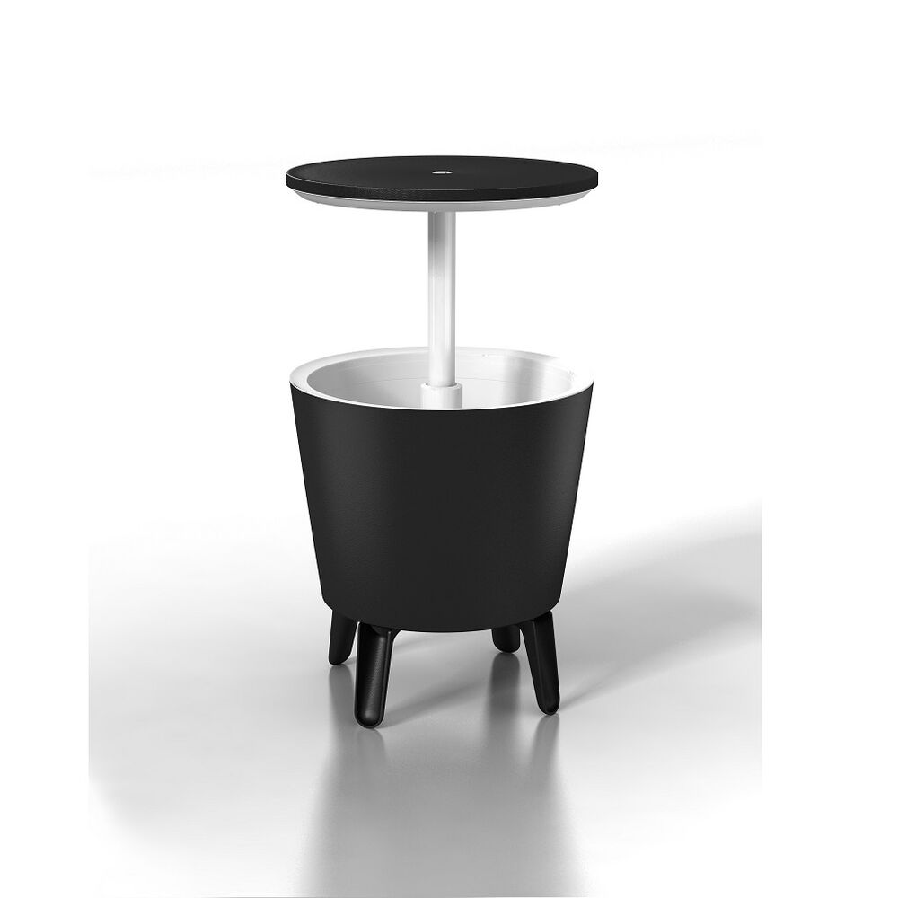 Mesa Cocktail Gris con Hielera KETER image number 1