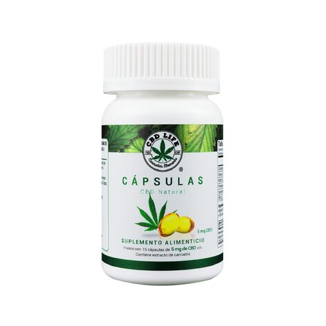 CBD life farma 5 mg con 15 capsulas