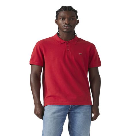 Playera Polo de Caballero Rojo M Levis