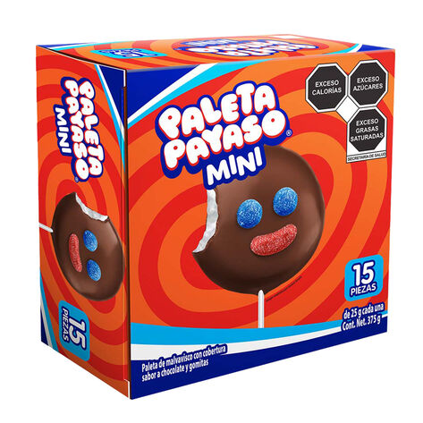 Paleta Mini Payaso 15/25 g