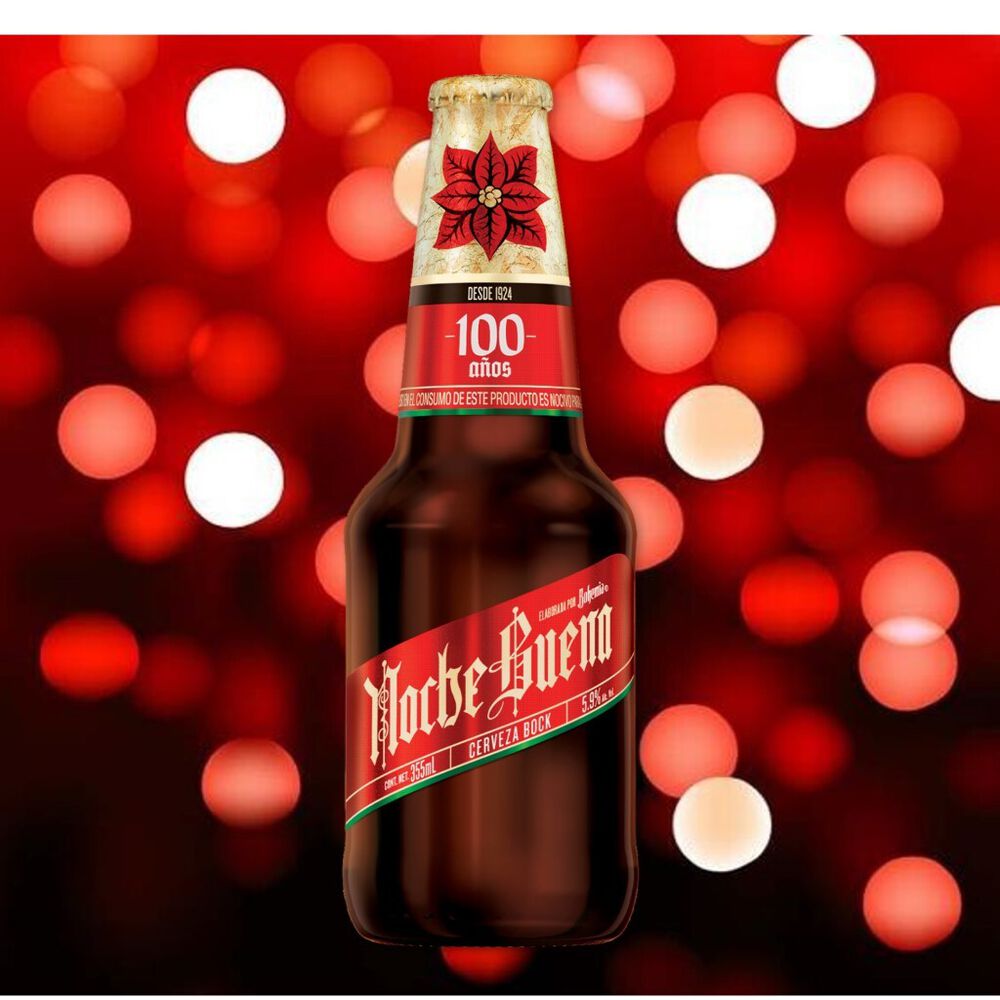Cerveza &Aacute;mbar Noche Buena 24/355 ml image number 3