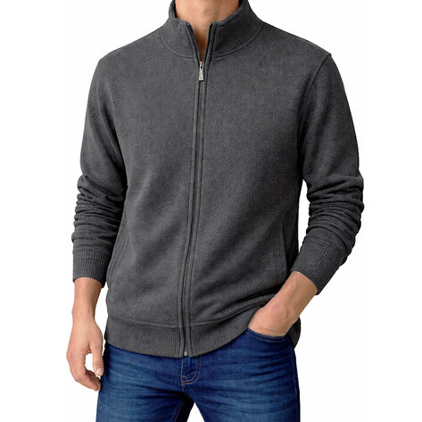 Sueter Con Cierre Gris TEG Member's Choice