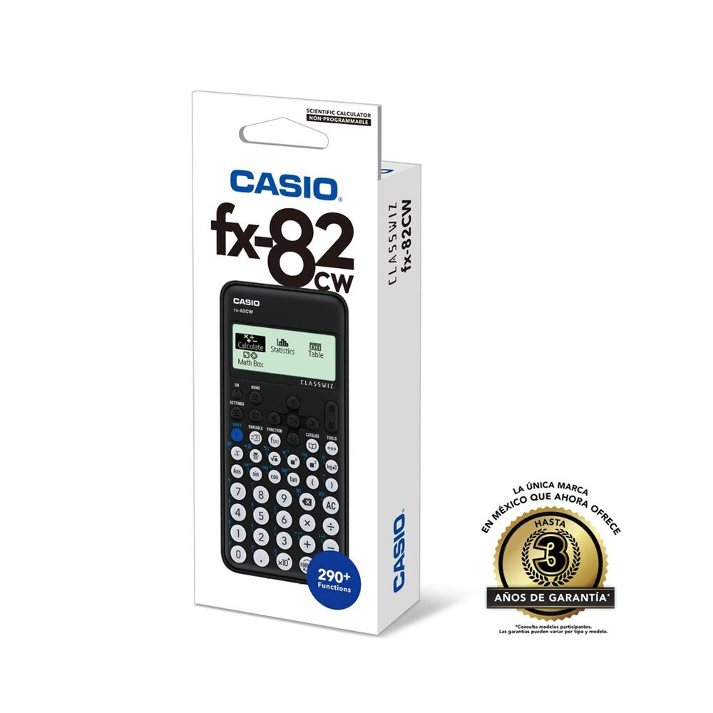 Calculadora Cient&iacute;fica Casio FX-82CW-W-MT image number 2