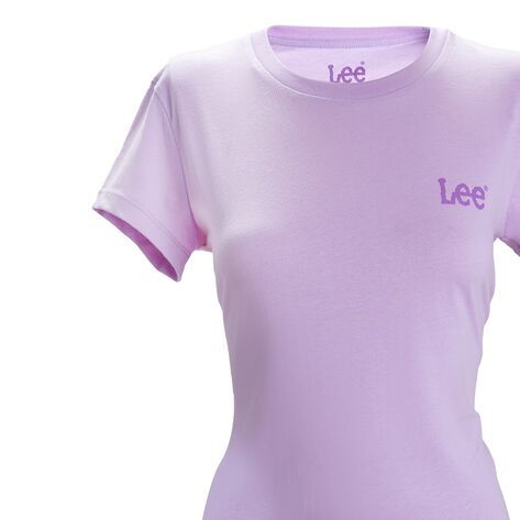 Playera Manga Corta MoradoTalla EG Lee