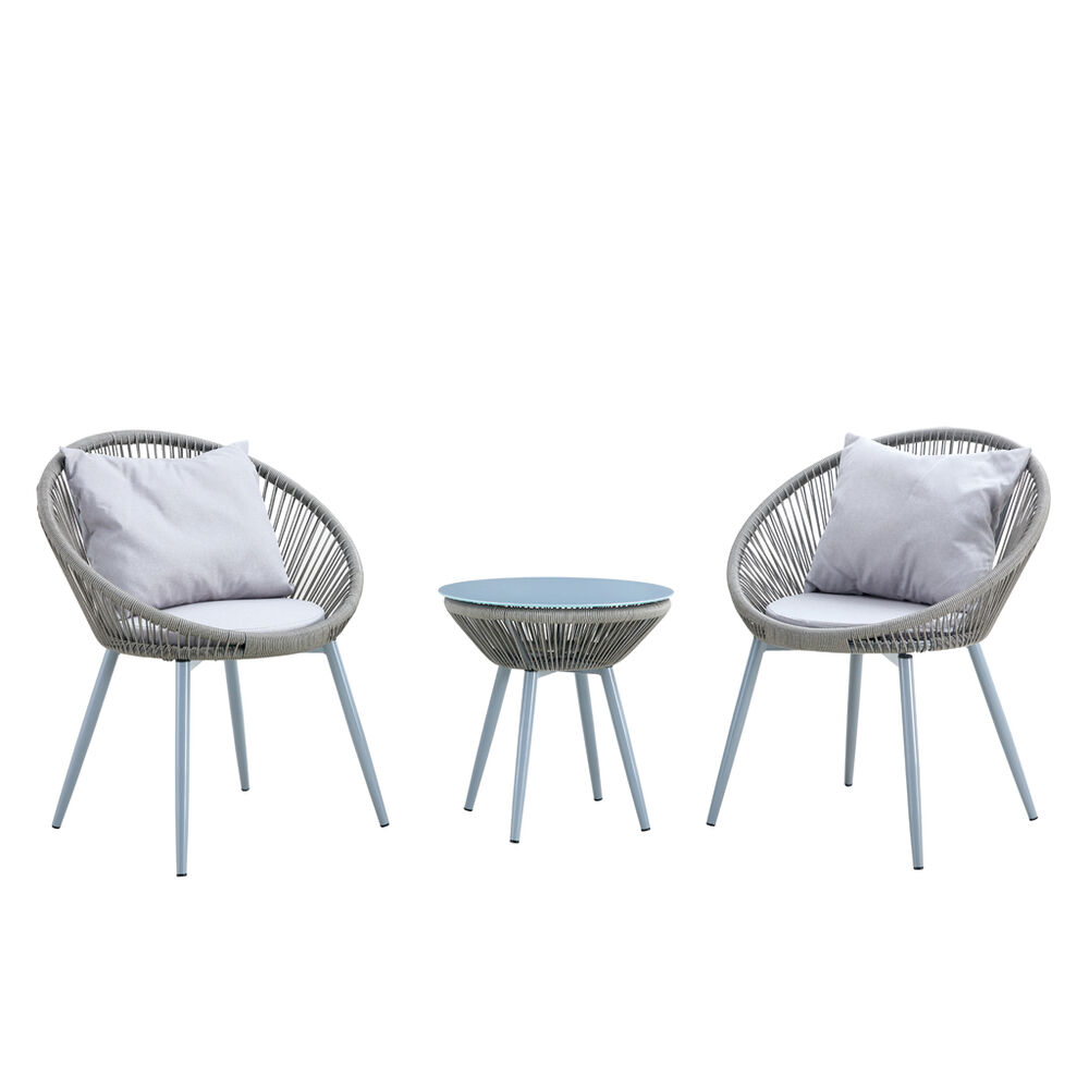 Set bistro Gery gris image number 1