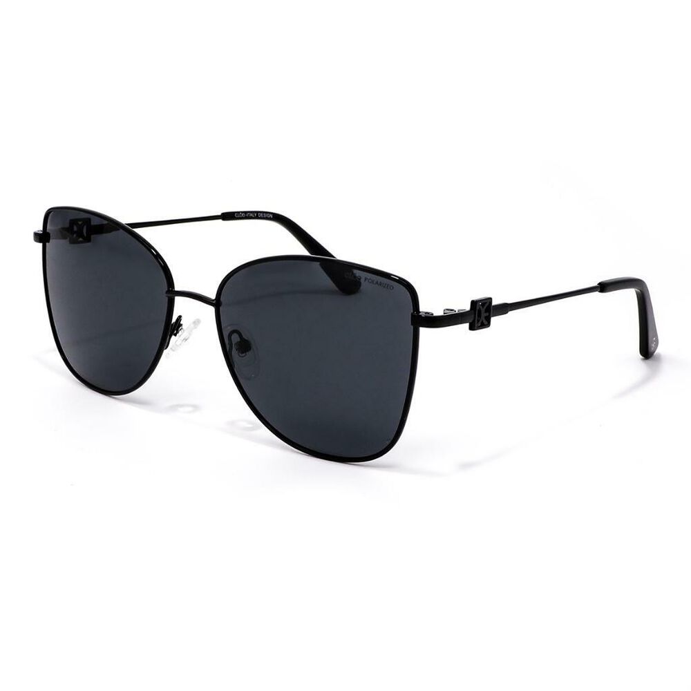 Lente solar para dama Cloe SLE.51509.0BLK.58 image number 1