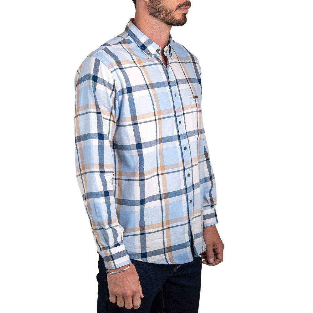 Camisa de Franela Manga Larga Cuadros Mult EG Lee image number 2