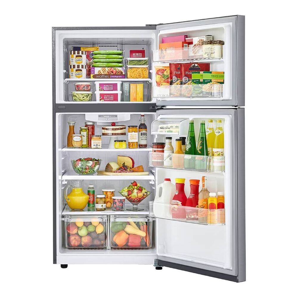 Refrigerador Top Mount LG de 20 pies Silver image number 3