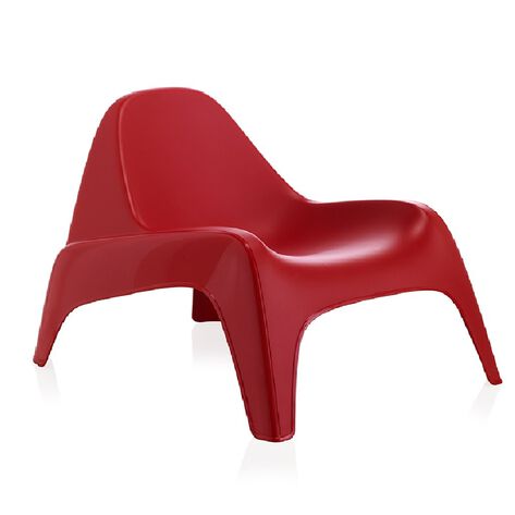 Silla para Exterior Hyba Roja Shaf