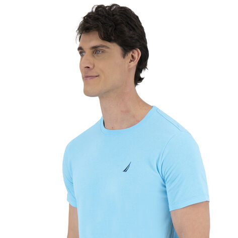 Playera manga corta cuello redondo