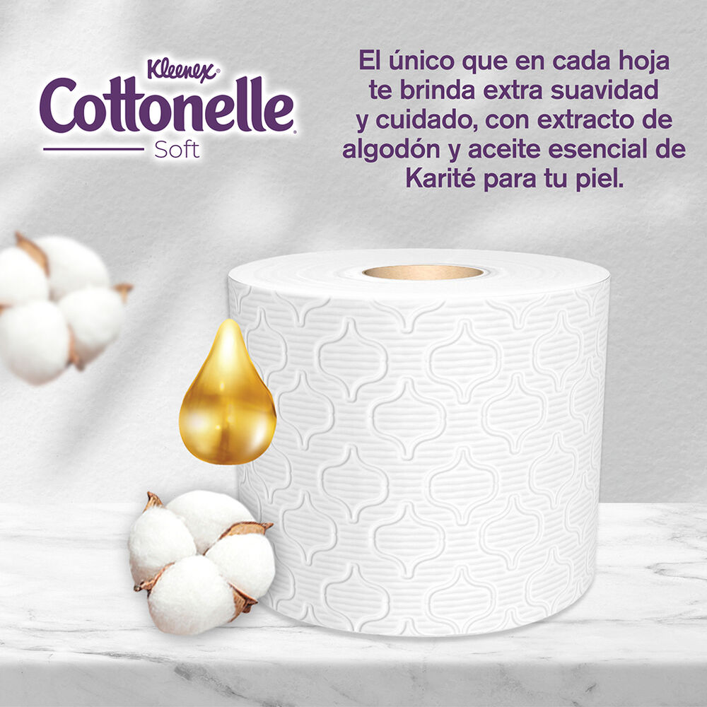 Papel Higi&eacute;nico Cottonelle 40/180 hojas image number 2