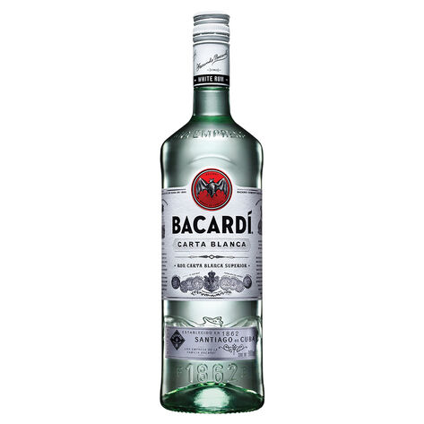 Ron Bacard&iacute; Carta Blanca 980 ml