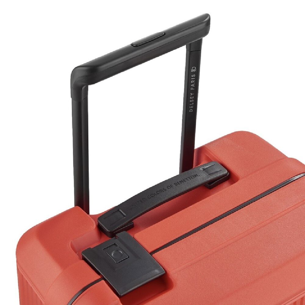 Maleta r&iacute;gida 55 cm Roja Benetton image number 4