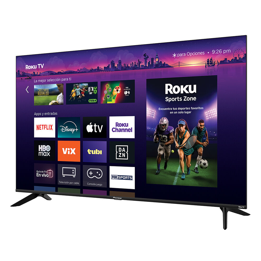 Pantalla 50" Pioneer QLED 4K Roku TV PLE-50R26Q1 image number 8