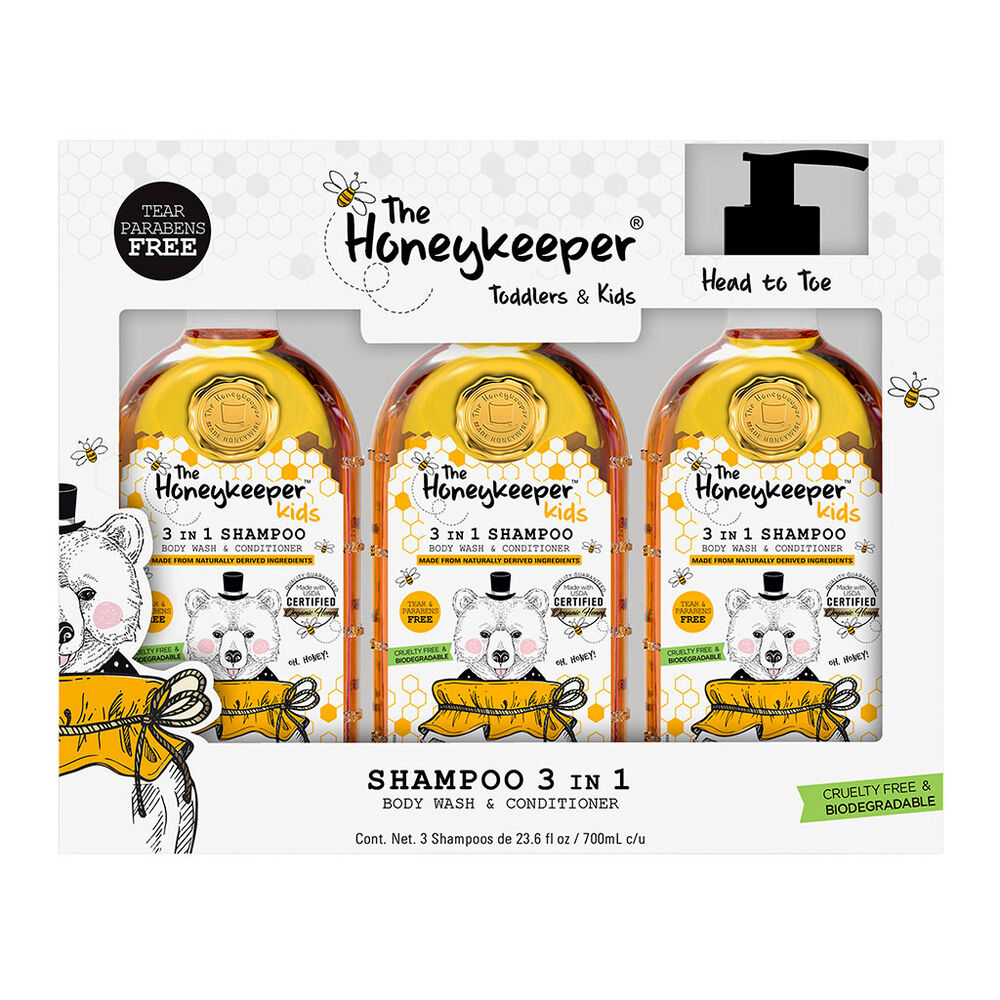 Shampoo de Miel Honeykeeper  3/700 ml image number 0