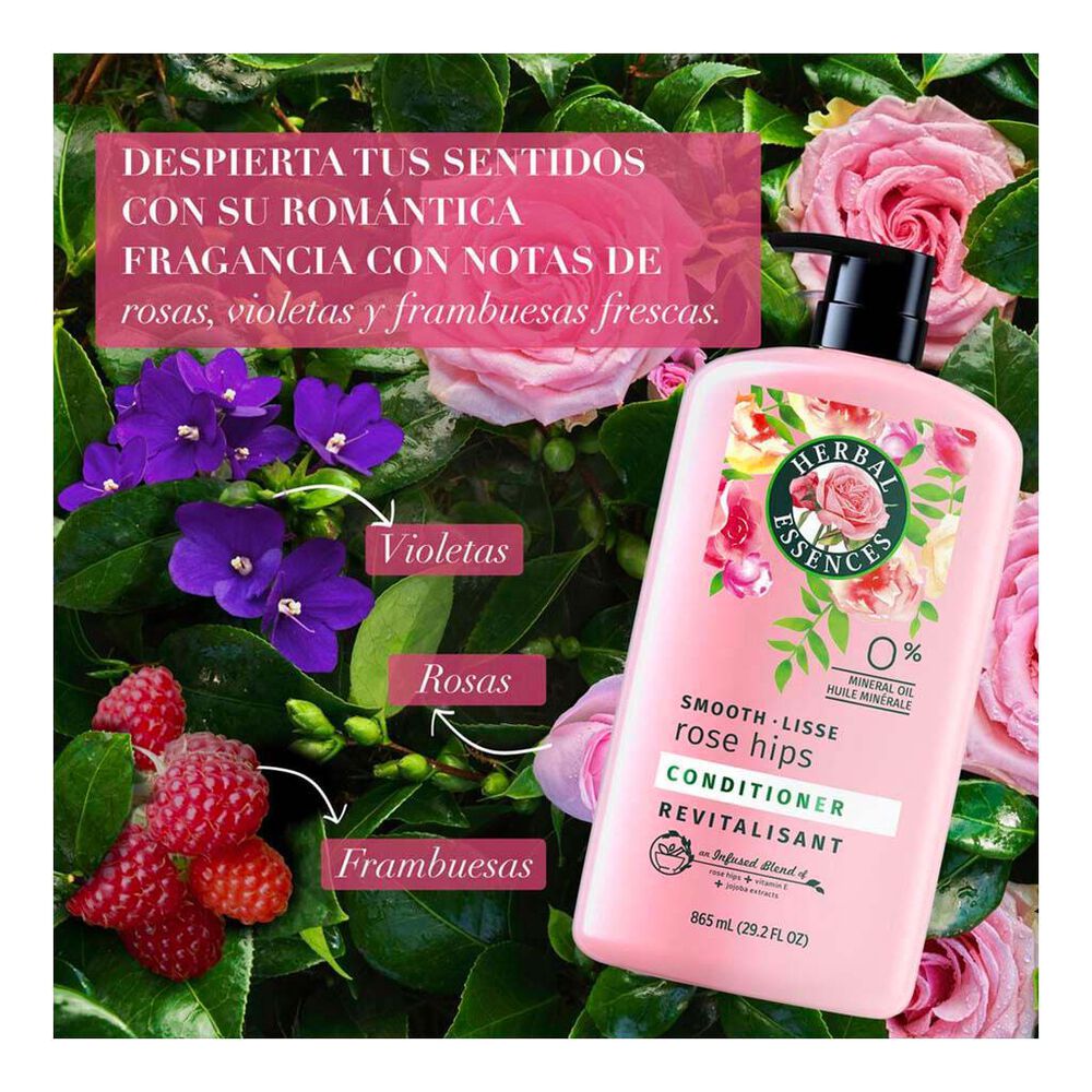 Acondicionador SmoothHerbal Essences  865 ml image number 5