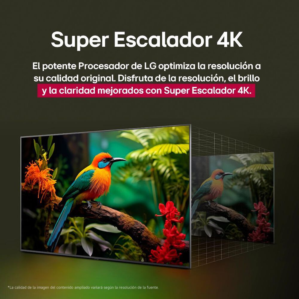 Pantalla 65" LG 4K UHD AI Smart TV UA8050 image number 8