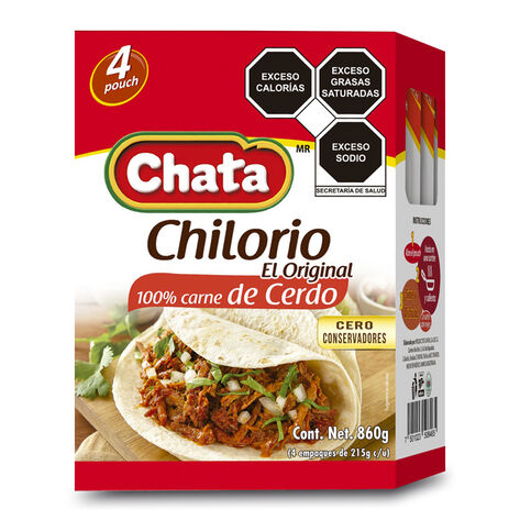 Chilorio de Cerdo La Chata  4/215 g