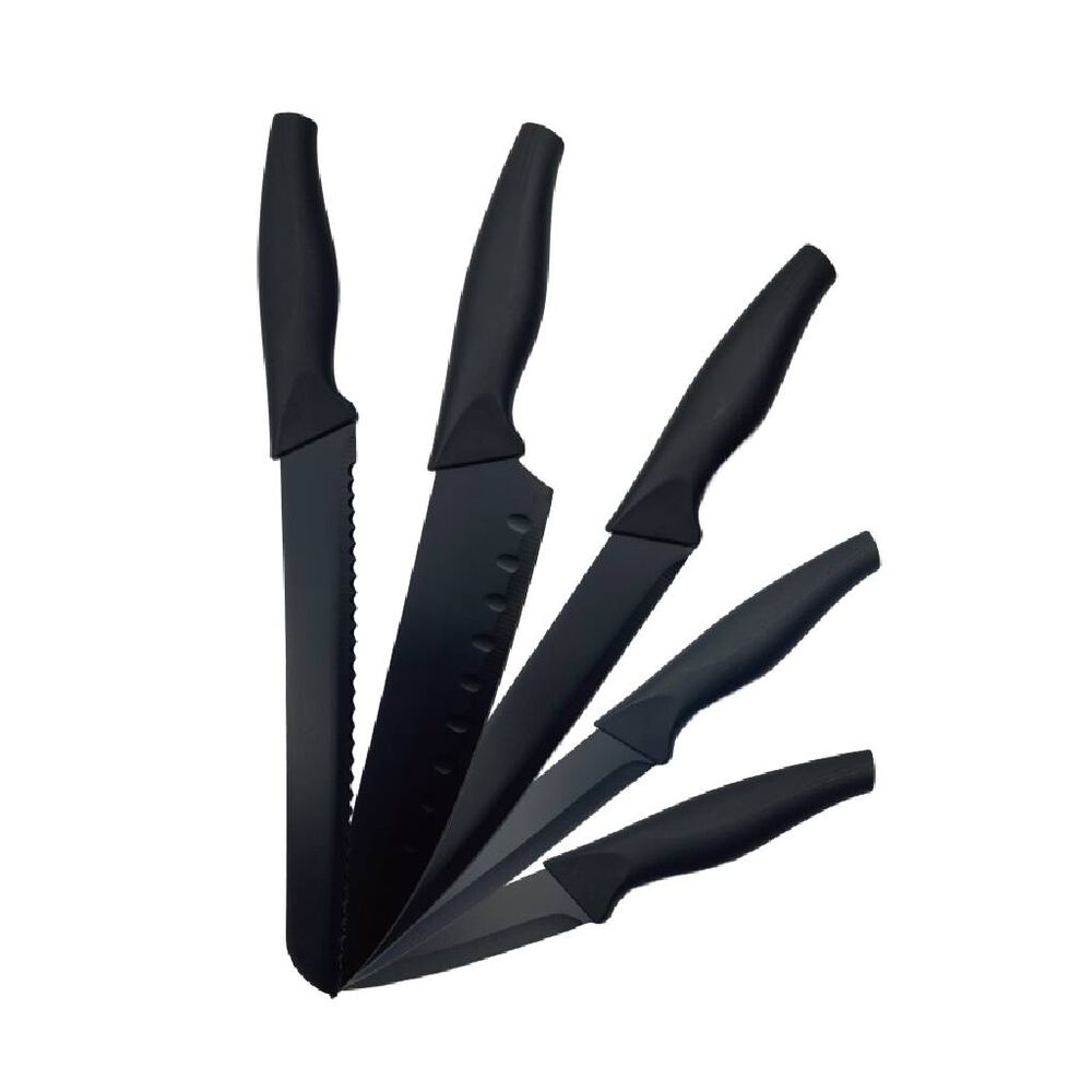 Set de Cuchillos Negros 6 pzas Member's Choice image number 3