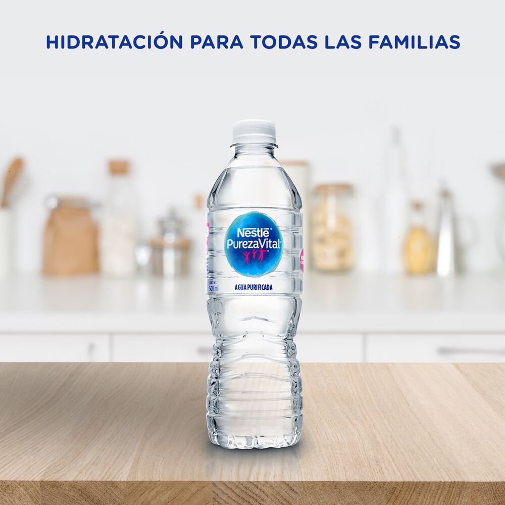 Agua Natural Nestlé Pureza Vital Botella 500ml image number 2