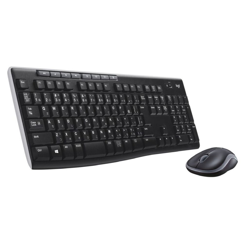 Combo Teclado y Mouse MK270 Logitech Negro image number 1