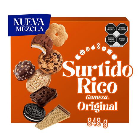 Galletas Surtido Rico Gamesa 1/848 g