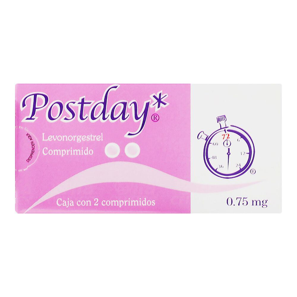 Postday  mg Oral 2 Comprimidos | City Club