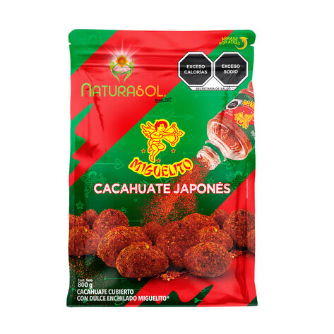 Cacahuates Japon&eacute;s Sabor Miguelito Naturasol 800 g