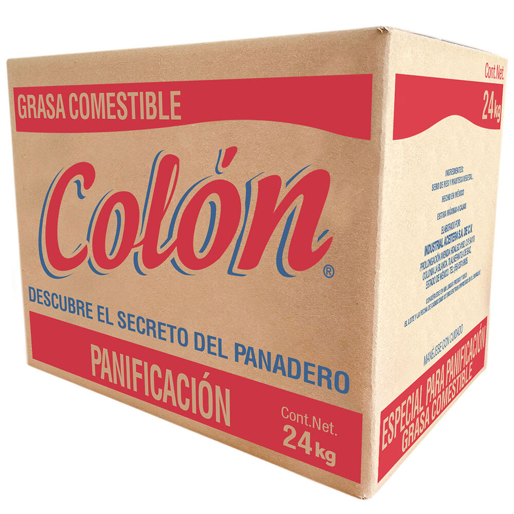 Manteca Vegetal Colon Caja 24kg image number 1