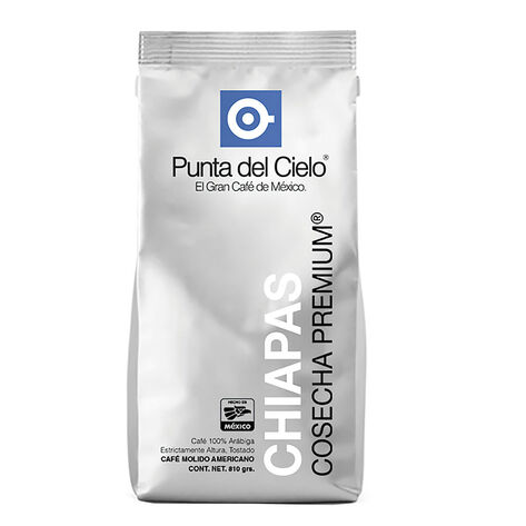 Caf&eacute; Tostado Molido Punta Del Cielo 810 g