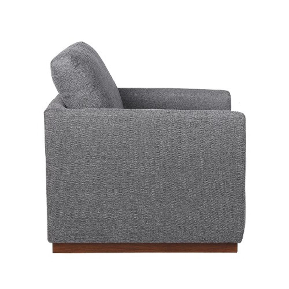 Sill&oacute;n de Acento Giratorio Gris Member's Choice image number 3