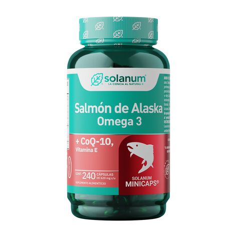 Omega 3 salmon  Solanum 240 capsulas